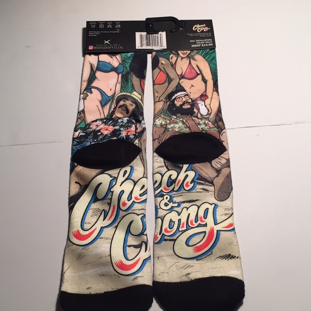 Cheech & Chong Socks - Picture 2 of 2